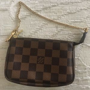 Louis Vuitton Mini Pochette Damier Ebene